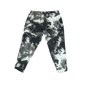 NWOT Zella Nordstrom Black Tie Dye Cotton-blend Sweatpants Size XL